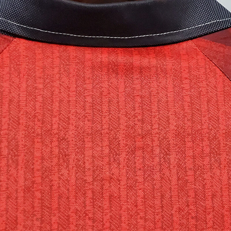 1996 Man Utd Home Long Sleeve Retro Soccer Jersey (长袖) - Image 7