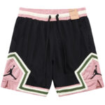 A2501 Jordan Black Pink Casual Short Pants #黑粉色