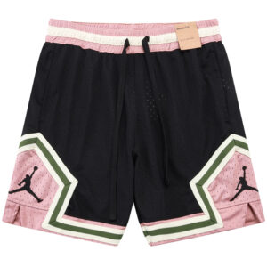 A2501 Jordan Black Pink Casual Short Pants #黑粉色