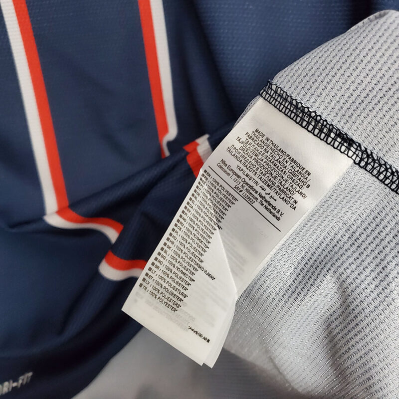 2012-2013 PSG Paris Home Retro Soccer Jersey - Image 10