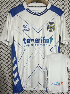 25-26 CD Tenerife Home Fans Soccer Jersey