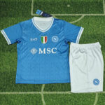 25-26 Napoli Home Kids Soccer Jersey
