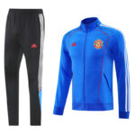25-26 Man Utd Fancy blue Jacket Tracksuit #03