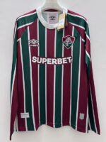 25-26 Fluminense Home Long Sleeve Soccer Jersey (长袖)