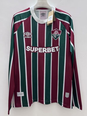 25-26 Fluminense Home Long Sleeve Soccer Jersey (长袖)
