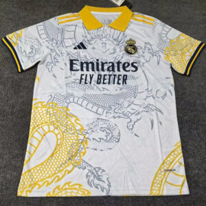 25-26 RMA Yellow White Polo Short Sleeve (龙)