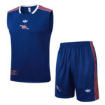 25-26 ARS Royal blue Tank top and shorts suit #D2516