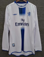 2003-2005 CHE Away Retro Long Sleeve Soccer Jersey (长袖)