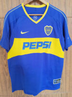 2003-2004 Boca juniors Home Retro Soccer Jersey
