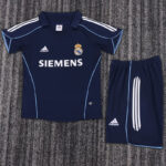 2005-2006 RMA Away Kids Retro Soccer Jersey