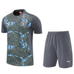 25-26 Man City Grey Training Short Suit
