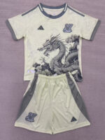 25-26 Japan Yellow Concept Edition Kids Soccer Jersey (龙)