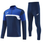 2025 JOM Royal blue Half Pull Tracksuit #813(半拉链)