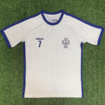 25-26 Portugal #7 Beige T-Shirt