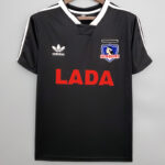 1991 Colo-Colo Away Black Retro Soccer Jersey