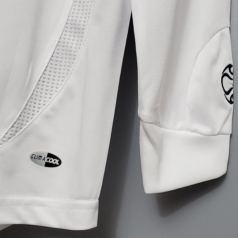 2006-2007 LIV Away White Long Sleeve Retro Soccer Jersey (长袖) - Image 4