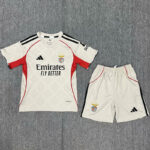 25-26 Benfica Away Kids Soccer Jersey