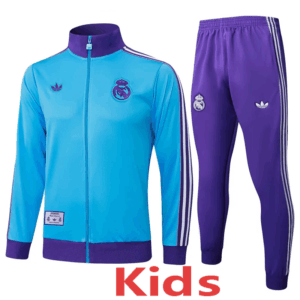25-26 RMA Blue Kids Jacket Tracksuit #E2518(童装)