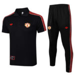 25-26 Man Utd Black Polo Tracksuit #C2518