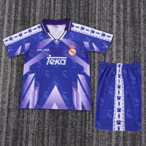 1996-1997 RMA Away Kids Retro Soccer Jersey