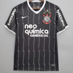 2011-2012 Corinthians Black Retro Soccer Jersey-lsvariable