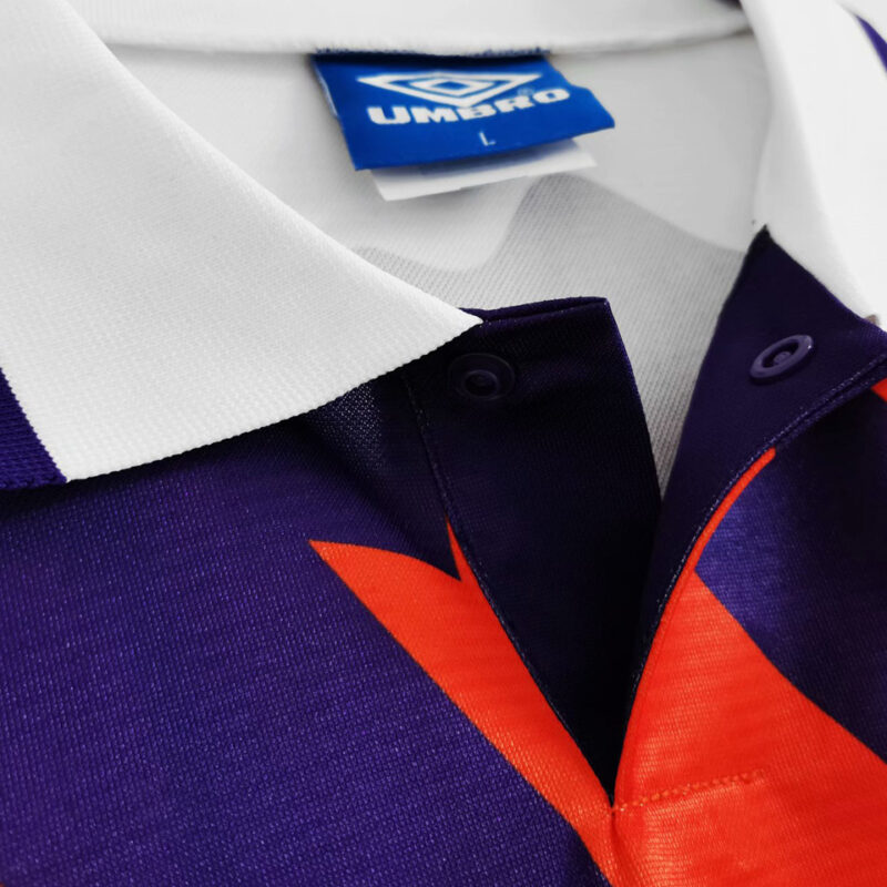 1991-1993 Scotland White Retro Soccer Jersey - Image 11