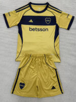 25-26 Boca Juniors Away Kids Soccer Jersey