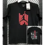 T282 Jordan Black High Quality Casual T-Shirt