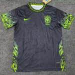 25-26 Brazil Black Green Special Edition Training shirts