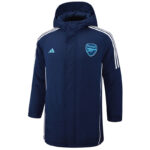 24-25 ARS Royal Blue Hooded Windbreaker Fabric Cotton Coat #G192