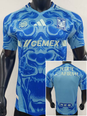 25-26 Tigres UANL Away Player Version Soccer Jersey