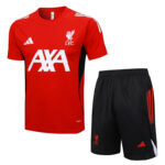 25-26 LIV Red Training Short Suit #D2538