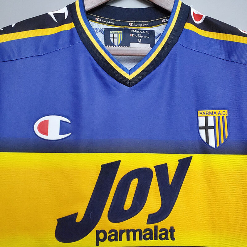 2001-2002 Parma Home Retro Soccer Jersey - Image 3