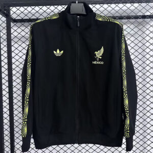 25-26 Mexico Black Windbreaker