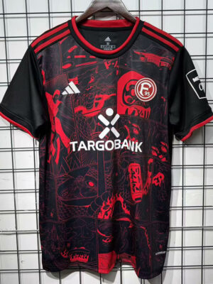 24-25 Fortuna Dusseldorf Special Edition Black Fans Soccer Jersey