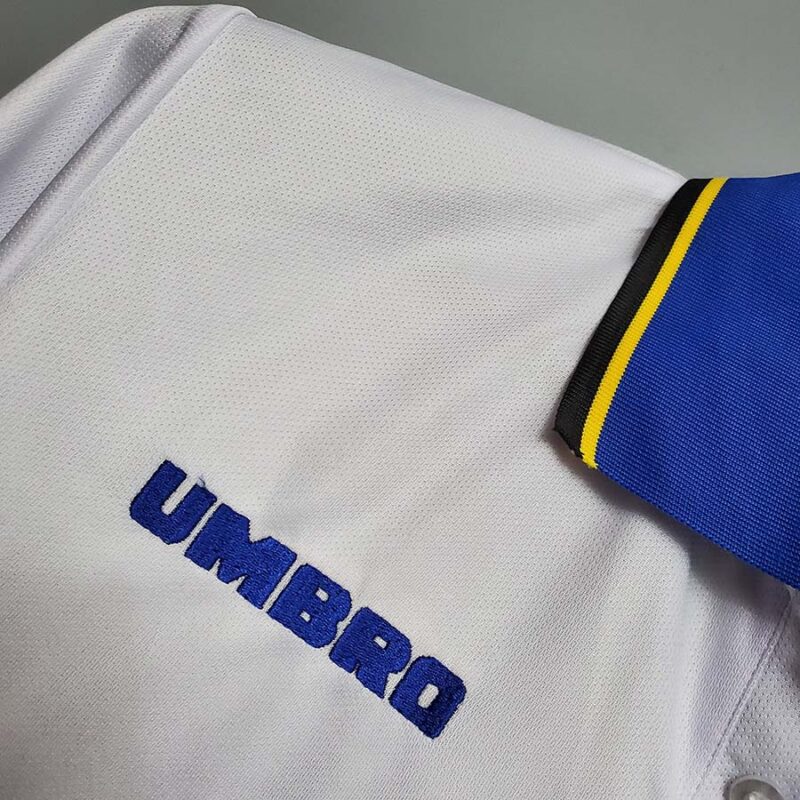 1997-1998 INT Away White Retro Soccer Jersey - Image 5