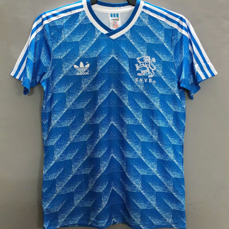 1988 Netherlands Away Retro Soccer Jersey - Image 3