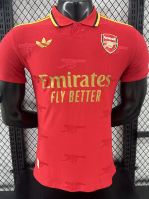 25-26 ARS Red Special Edition Player Version Soccer Jersey (金标)