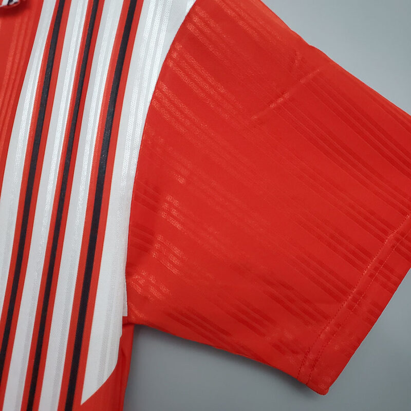 1995-1996 River Plate Away Red Retro Soccer Jersey - Image 8