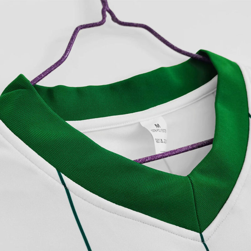 1984-1986 Celtic White Retro Soccer Jersey - Image 3