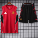 25-26 Man Utd Red Tank top and shorts suit