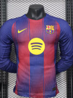 25-26 BAR Home Long Sleeve Player Version Soccer Jersey (长袖球员)