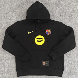 25-26 BAR Black Hoody 黑色(加绒)彩标