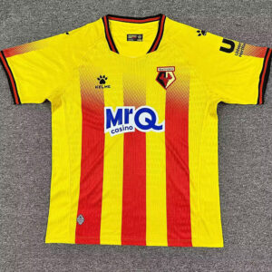 25-26 Watford Home Fans Soccer Jersey