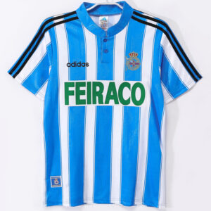 1997-1998 La Coruna Home Retro Soccer Jersey