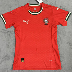 25-26 Portugal Home Women Soccer Jersey (女)(PM)