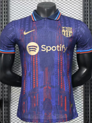 25-26 BAR Royal Blue Special Edition Player Version Training Shirts (翻领)