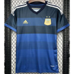 2014 Argentina Away Retro Soccer Jersey