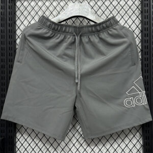 D701 AD Grey Casual Short Pants