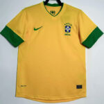 2012-2013 Brazil Home Retro Soccer Jersey